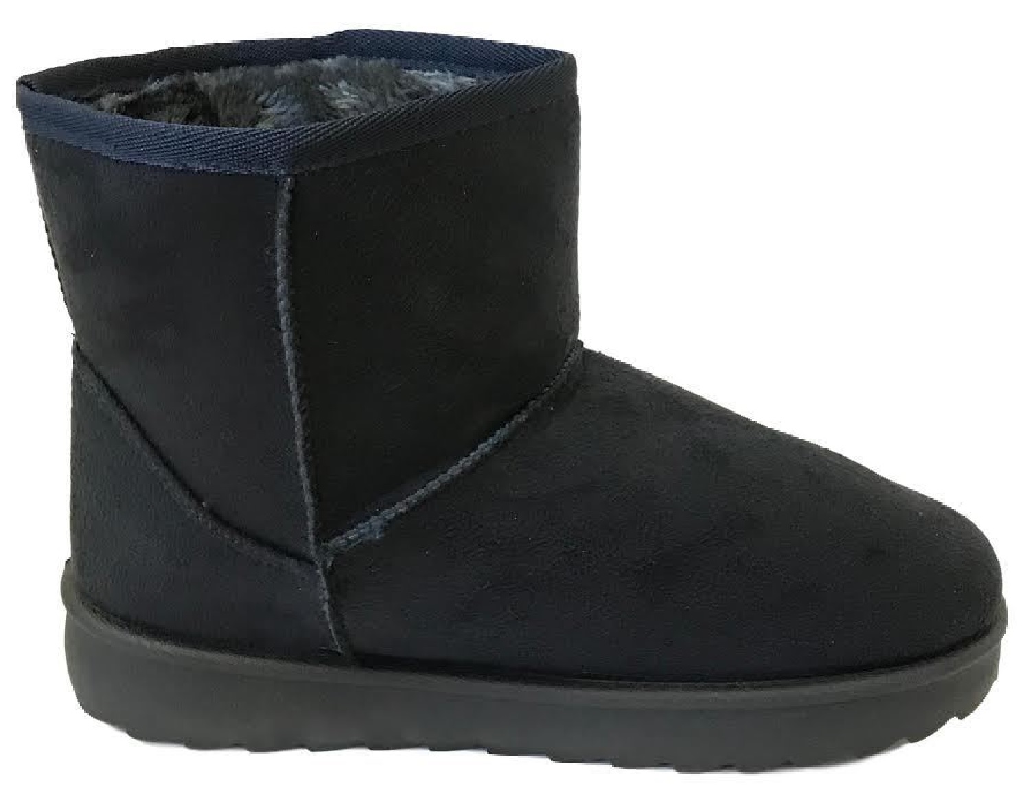 black calf hugging boots